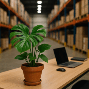 plants in the workplace